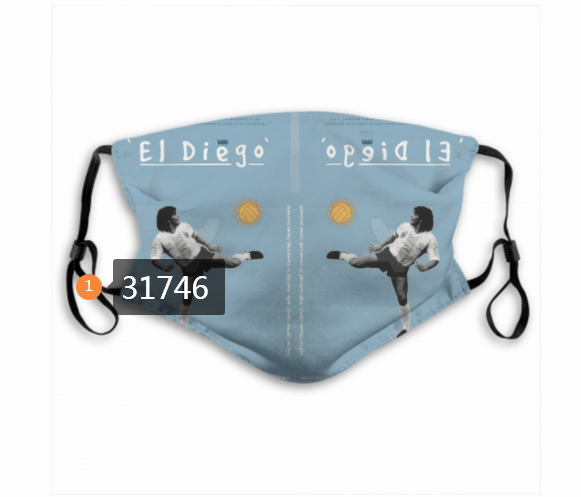 2020 Soccer #13 Dust mask with filter